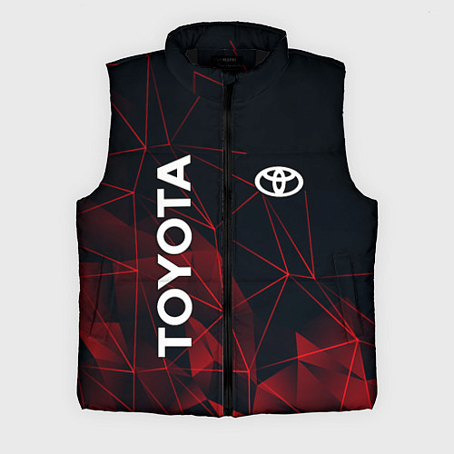 Мужской жилет TOYOTA / 3D-Черный – фото 1