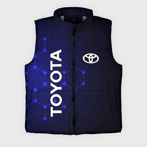 Мужской жилет TOYOTA / 3D-Светло-серый – фото 1