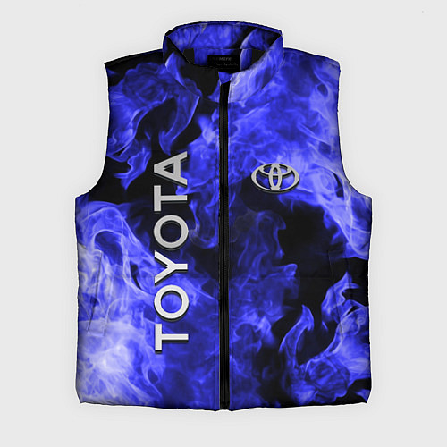 Мужской жилет TOYOTA / 3D-Черный – фото 1