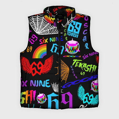 Мужской жилет 6IX9INE / 3D-Красный – фото 1