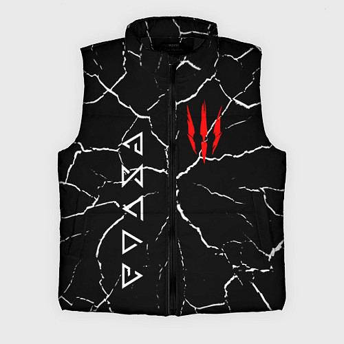 Мужской жилет The Witcher / 3D-Черный – фото 1