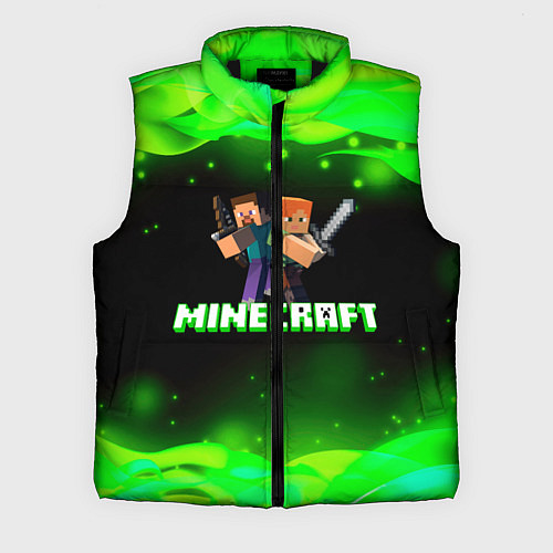 Мужской жилет Minecraft 1 / 3D-Черный – фото 1