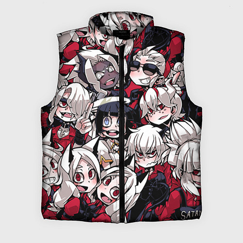 Мужской жилет Helltaker / 3D-Светло-серый – фото 1