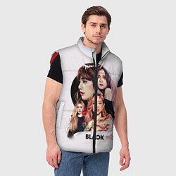 Мужской жилет Blackpink, цвет: 3D-красный — фото 2