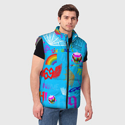 Мужской жилет 6IX9INE, цвет: 3D-светло-серый — фото 2