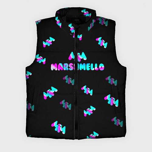Мужской жилет Marshmello / 3D-Черный – фото 1