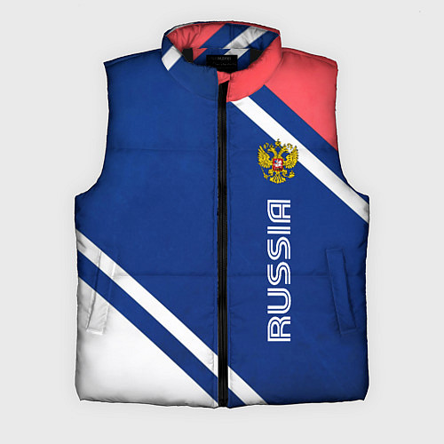 Мужской жилет RUSSIA SPORT / 3D-Черный – фото 1