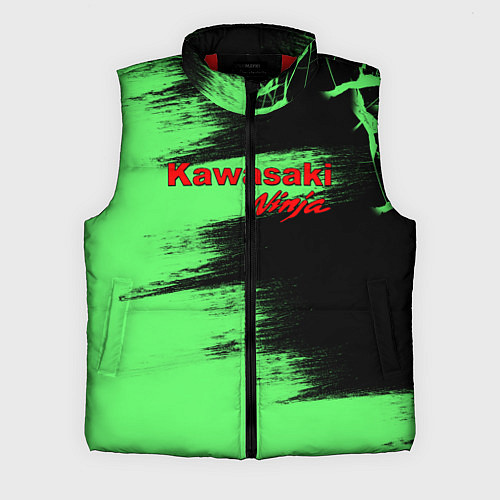 Мужской жилет Kawasaki / 3D-Красный – фото 1