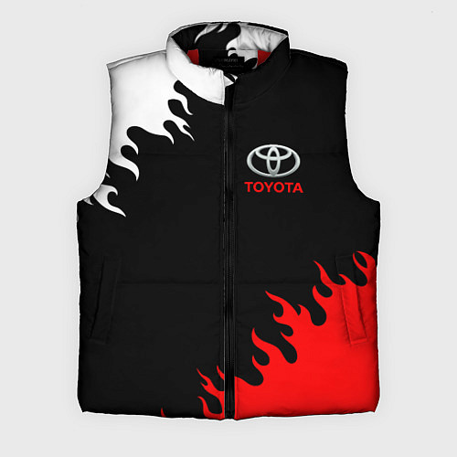 Мужской жилет TOYOTA / 3D-Красный – фото 1