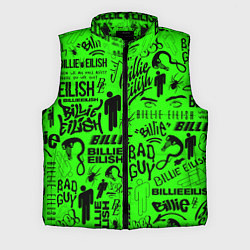 Мужской жилет BILLIE EILISH БИЛЛИ АЙЛИШ, цвет: 3D-черный