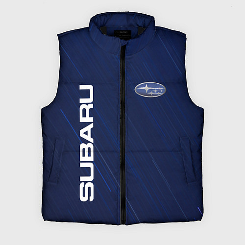 Мужской жилет SUBARU / 3D-Черный – фото 1