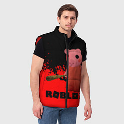 Мужской жилет Roblox Piggy, цвет: 3D-красный — фото 2
