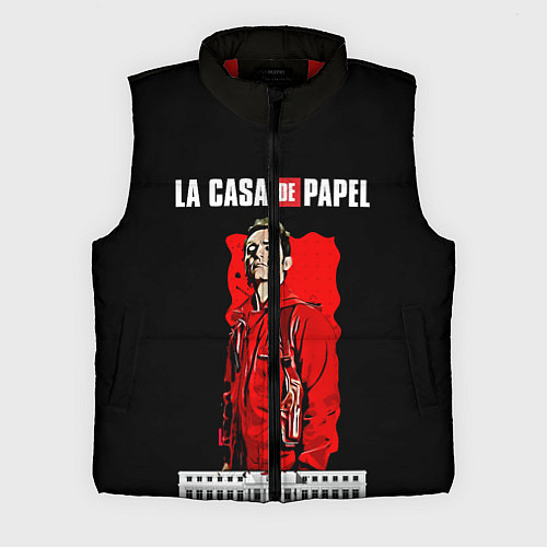 Мужской жилет БУМАЖНЫЙ ДОМ / 3D-Красный – фото 1