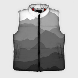 Мужской жилет Горы, цвет: 3D-красный