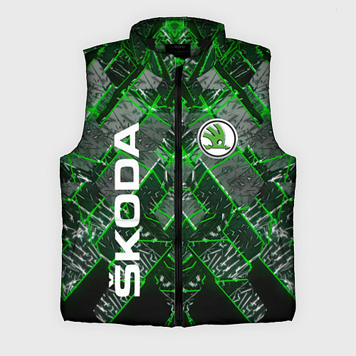 Мужской жилет SKODA / 3D-Черный – фото 1