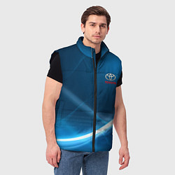 Мужской жилет TOYOTA, цвет: 3D-черный — фото 2