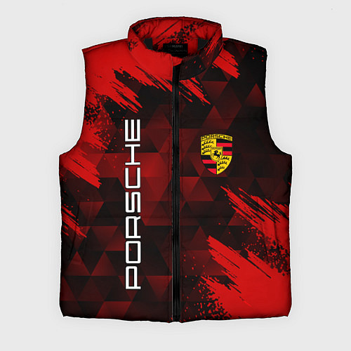 Мужской жилет PORSCHE / 3D-Черный – фото 1