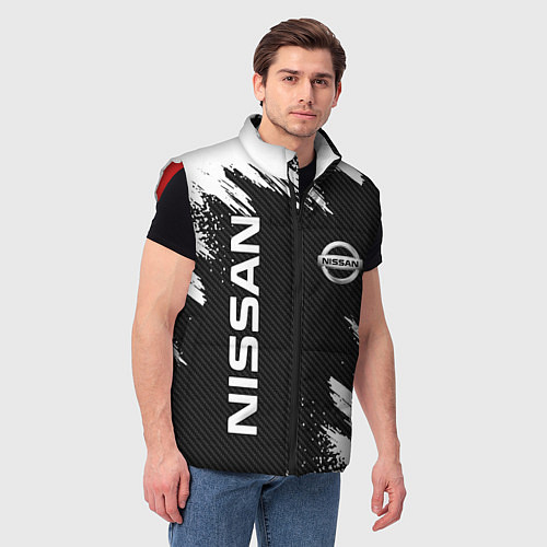 Мужской жилет NISSAN / 3D-Красный – фото 3