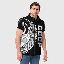 Мужской жилет СССР, цвет: 3D-светло-серый — фото 2