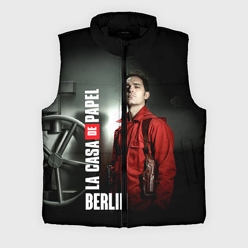 Мужской жилет La casa de papel BERLIN / 3D-Черный – фото 1