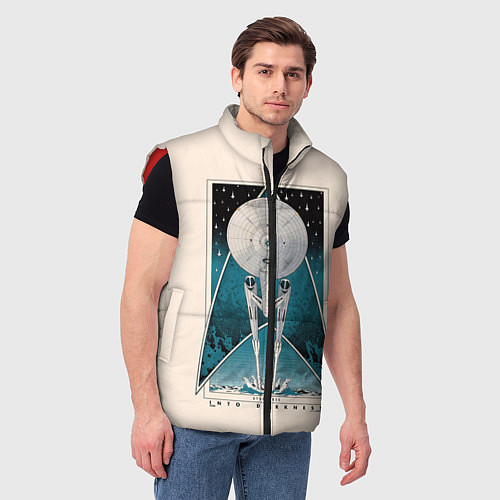 Мужской жилет Star Trek / 3D-Красный – фото 3