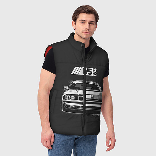 Мужской жилет BMW / 3D-Красный – фото 3
