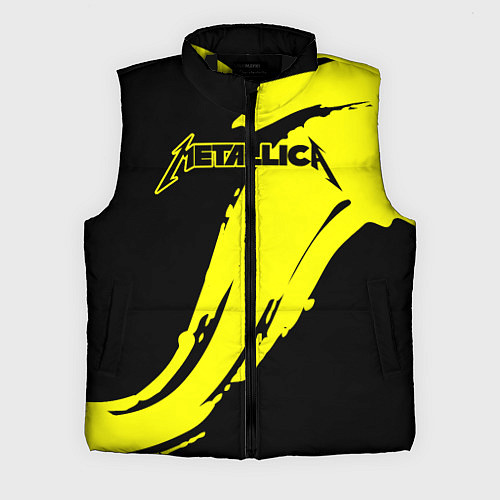 Мужской жилет Metallica / 3D-Черный – фото 1