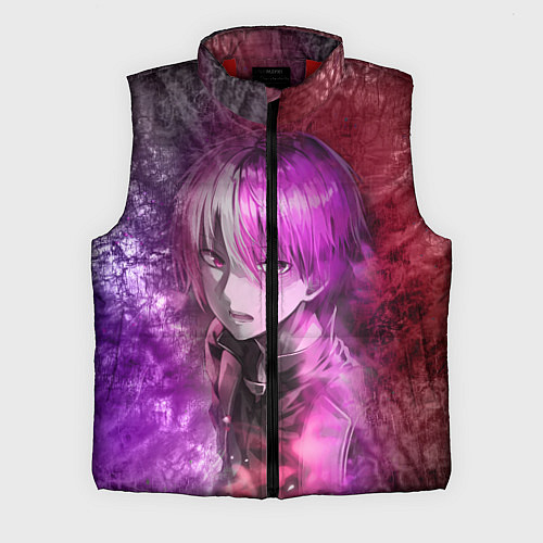 Мужской жилет Шото Тодороки / 3D-Красный – фото 1