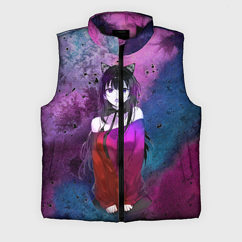 Мужской жилет Anime / 3D-Черный – фото 1