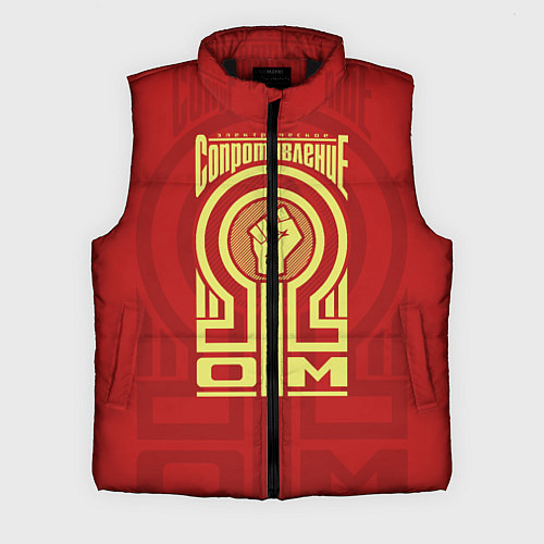 Мужской жилет Электрическое сопротивление / 3D-Черный – фото 1