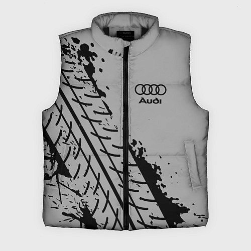 Мужской жилет AUDI АУДИ / 3D-Черный – фото 1