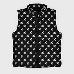 Мужской жилет Черепа, цвет: 3D-светло-серый
