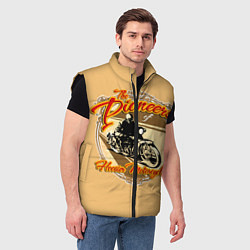 Мужской жилет Hoosier Motorcycling, цвет: 3D-черный — фото 2