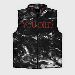 Мужской жилет YOU DIED, цвет: 3D-красный