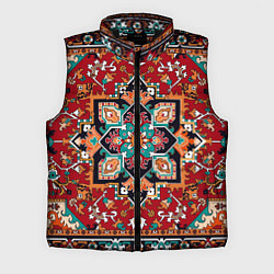 Мужской жилет Классический ковер, цвет: 3D-черный
