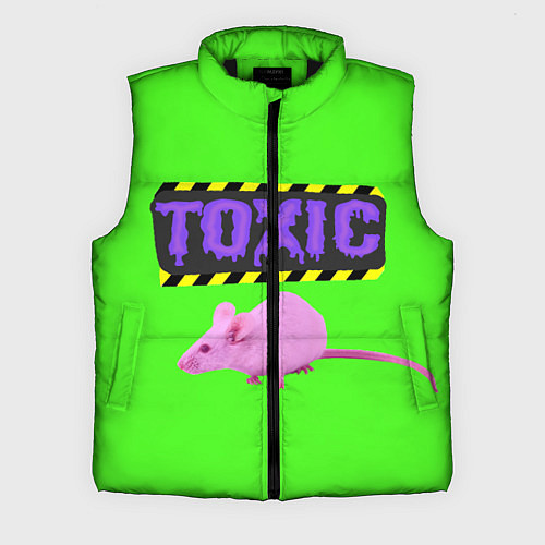 Мужской жилет Toxic / 3D-Черный – фото 1