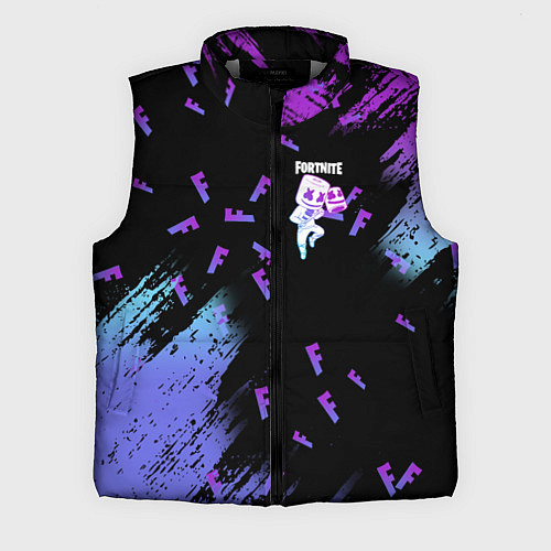 Мужской жилет FORTNITE MARSHMELLO / 3D-Светло-серый – фото 1