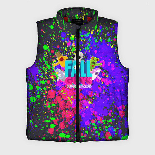 Мужской жилет Fall Guys / 3D-Красный – фото 1