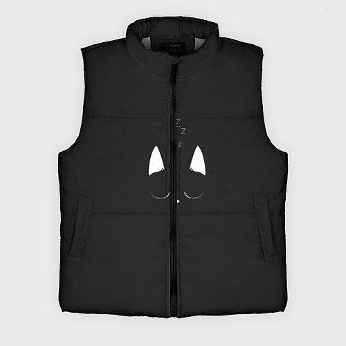 Мужской жилет Спящий кот / 3D-Светло-серый – фото 1