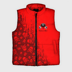 Мужской жилет КОРОЛЬ И ШУТ, цвет: 3D-красный