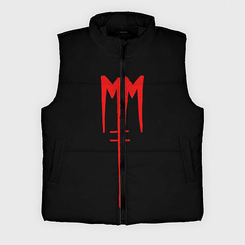 Мужской жилет Marilyn Manson / 3D-Черный – фото 1