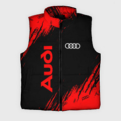 Мужской жилет AUDI АУДИ, цвет: 3D-красный