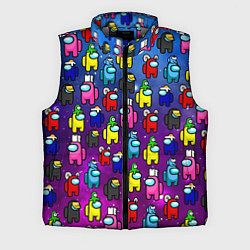 Мужской жилет AMONG US, цвет: 3D-светло-серый