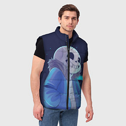 Мужской жилет UNDERTALE, цвет: 3D-черный — фото 2