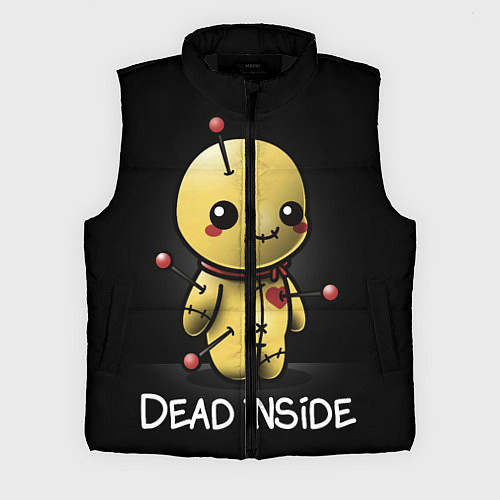 Мужской жилет DEAD INSIDE / 3D-Черный – фото 1