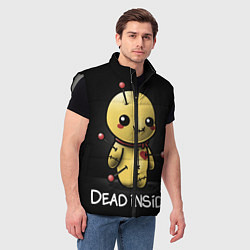 Мужской жилет DEAD INSIDE, цвет: 3D-светло-серый — фото 2