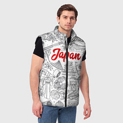 Мужской жилет Япония Z, цвет: 3D-черный — фото 2