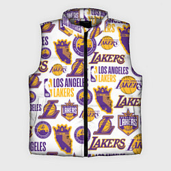 Мужской жилет LAKERS LOGO, цвет: 3D-светло-серый