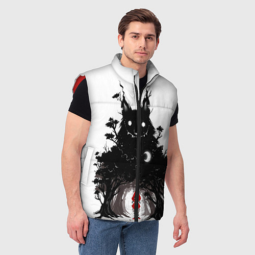 Мужской жилет Красная шапочка / 3D-Красный – фото 3