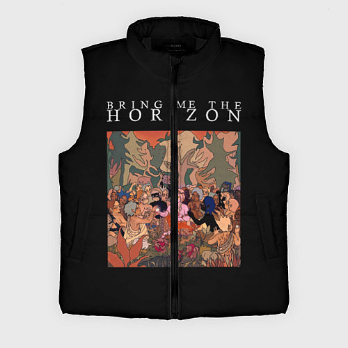 Мужской жилет BRING ME THE HORIZON / 3D-Черный – фото 1